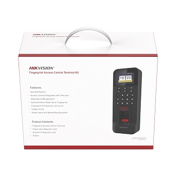 hikvision kit acceso huella